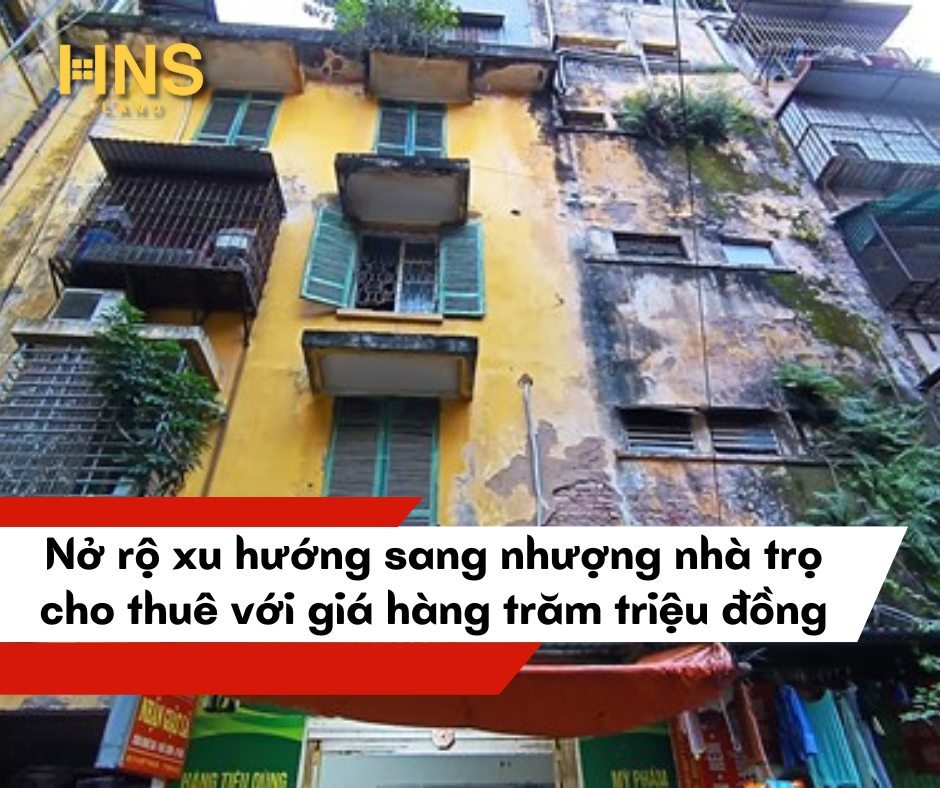 Nở rộ xu hướng sang nhượng nhà trọ cho thuê với giá hàng trăm triệu đồng